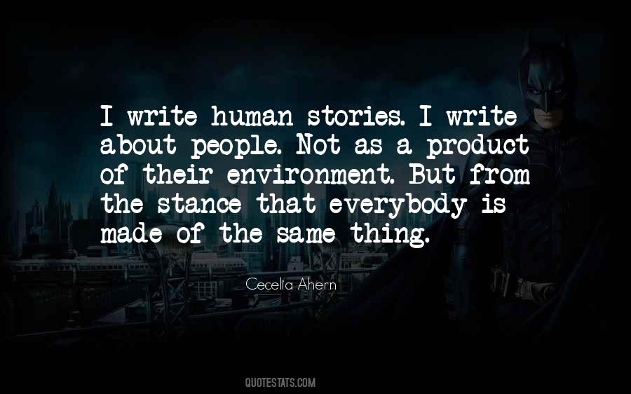 Human Stories Quotes #1765843