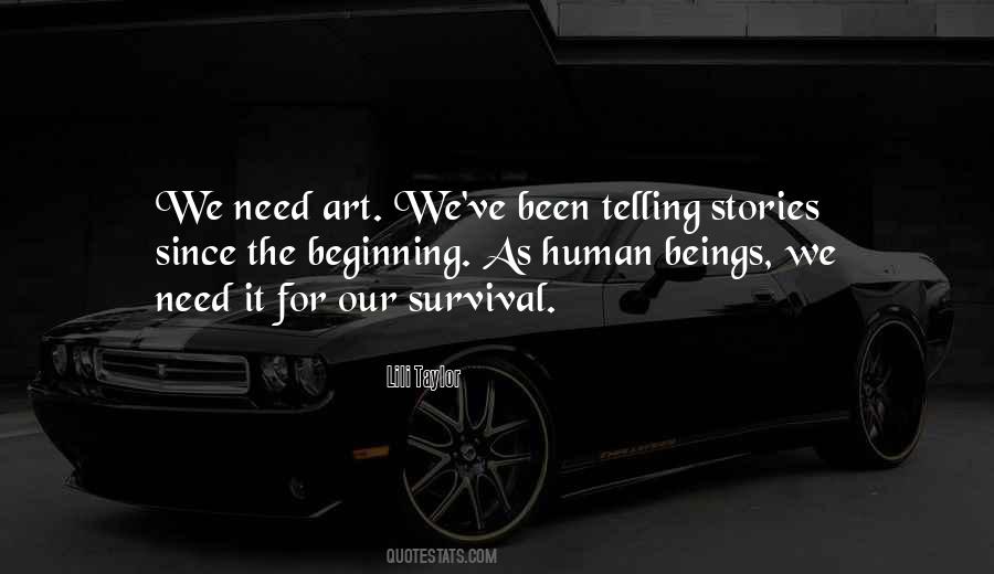Human Stories Quotes #95819