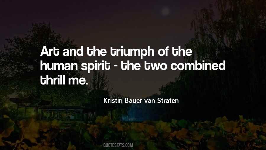 Human Triumph Quotes #1611089