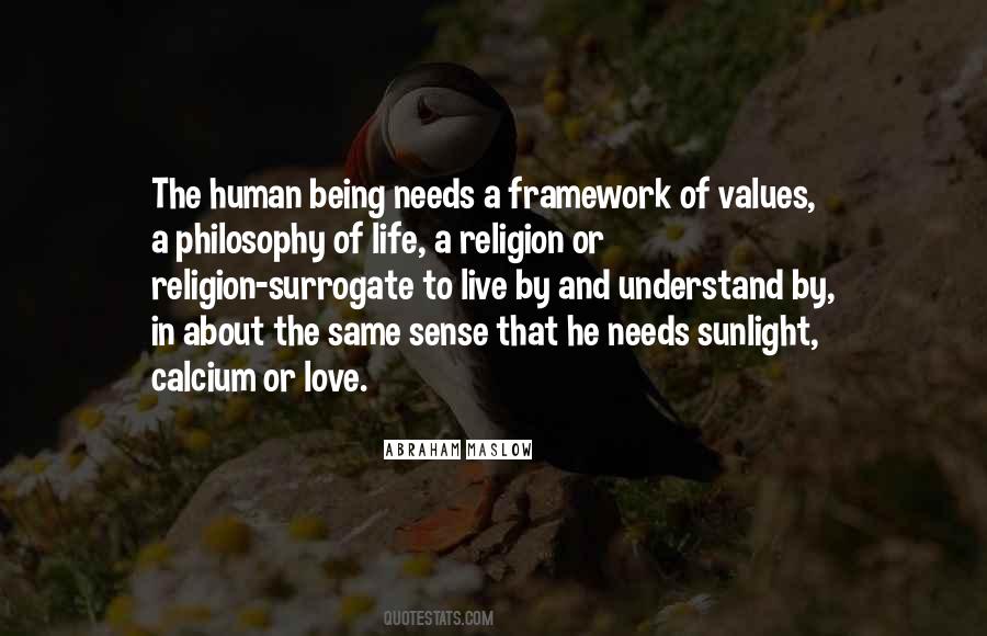 Human Values Quotes #160209