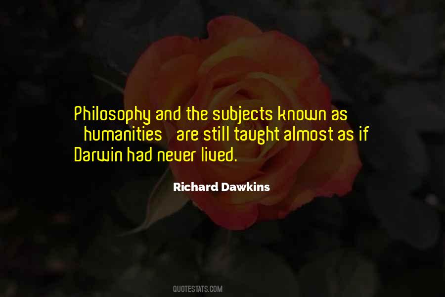 Humanities Quotes #250198