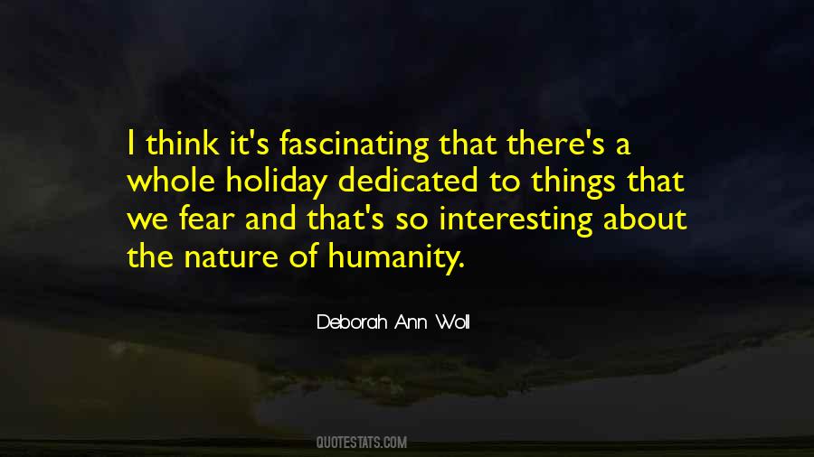 Humanity Nature Quotes #394879