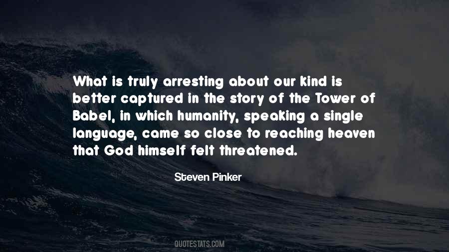 Humanity Over Religion Quotes #71281