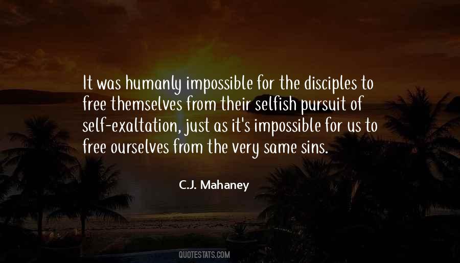 Humanly Impossible Quotes #1198620