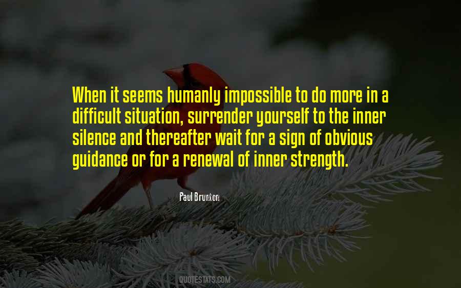 Humanly Impossible Quotes #1675291