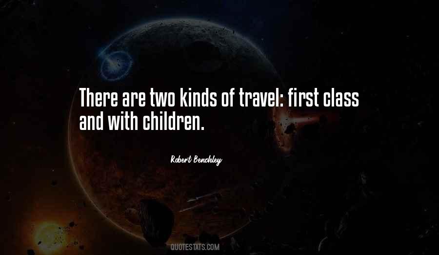 Quotes About First Class Travel #1687006