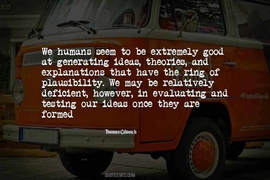 Humans Are Good Quotes #1533753