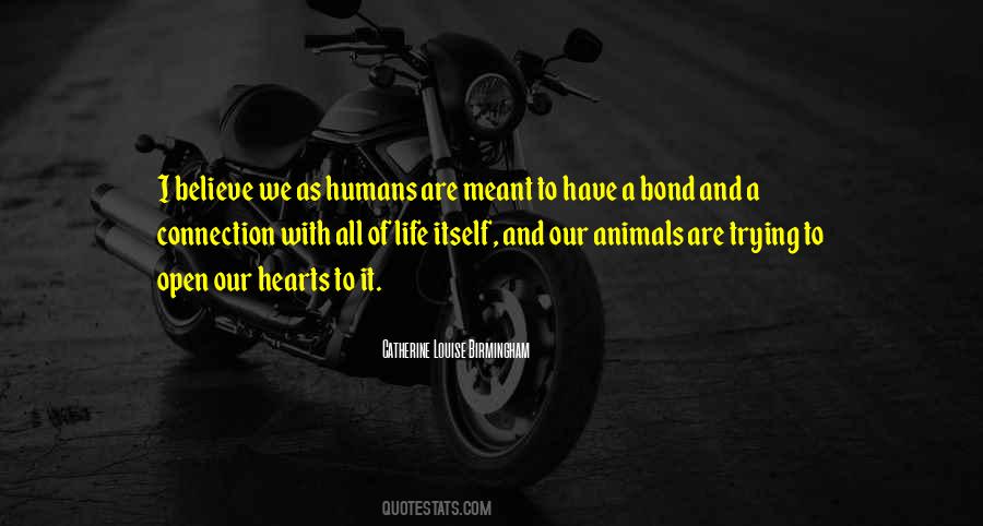 Humans As Animals Quotes #1449907