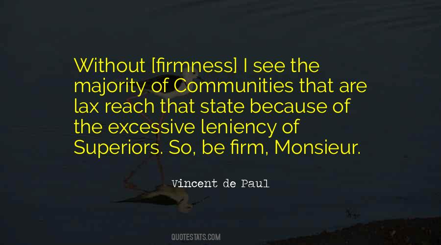 Quotes About Firm Leadership #1466993