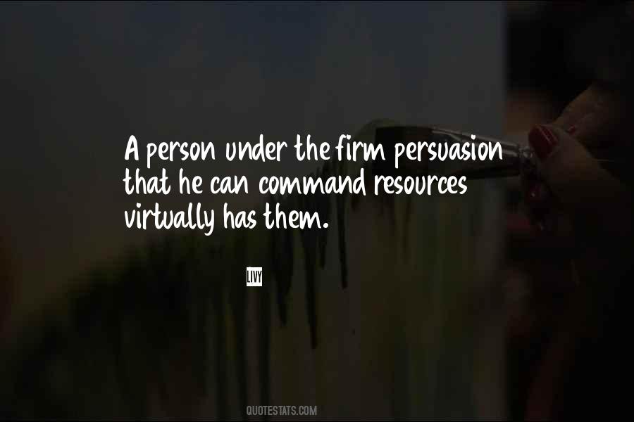 Quotes About Firm Leadership #440348