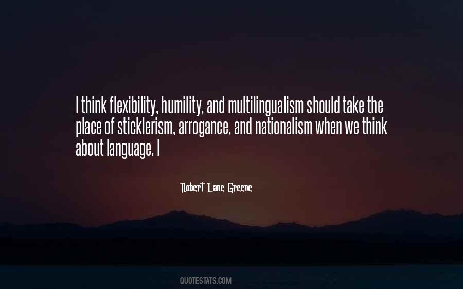 Humility Arrogance Quotes #784022