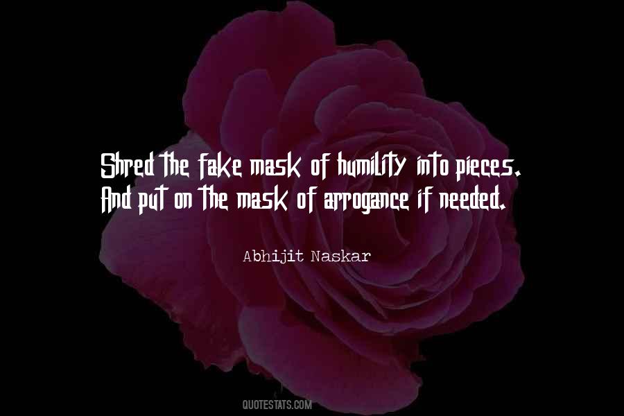 Humility Vs Arrogance Quotes #1208898