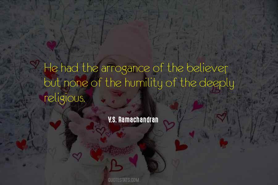 Humility Vs Arrogance Quotes #1259953