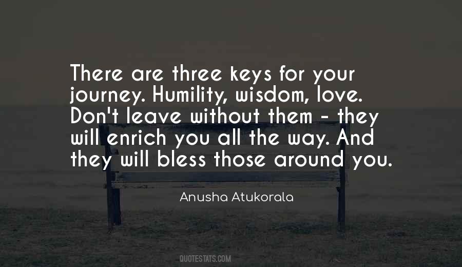 Humility Wisdom Quotes #1016955