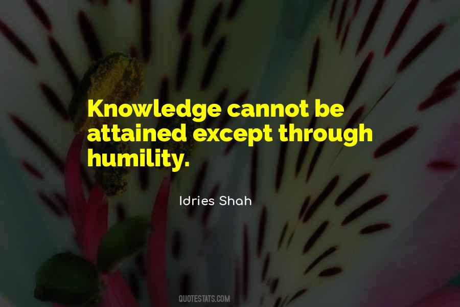 Humility Wisdom Quotes #847670