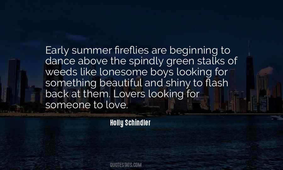 Quotes About Fireflies And Love #1120034