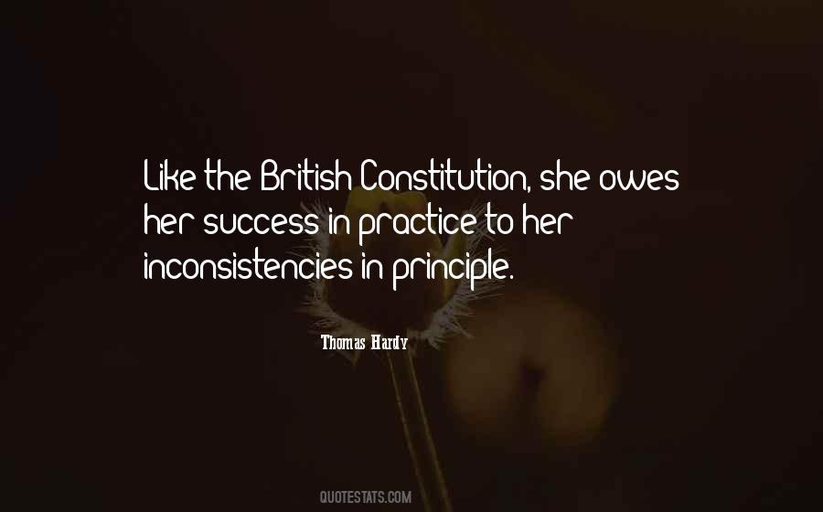 Quotes About The British Constitution #625743