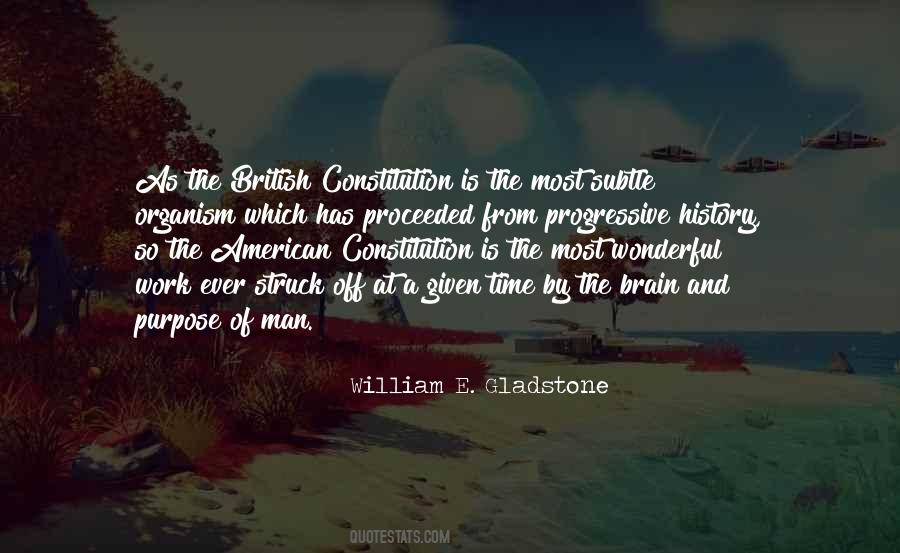 Quotes About The British Constitution #761991