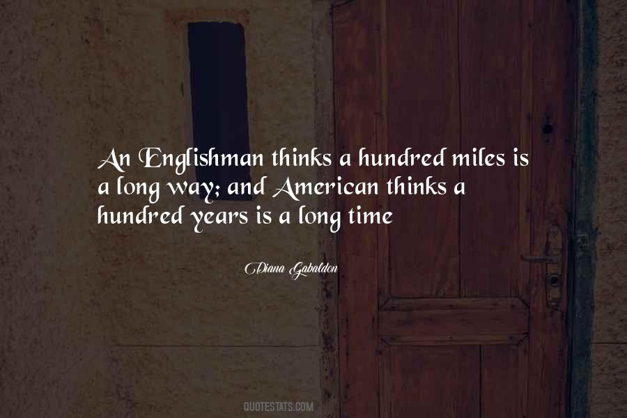 Hundred Miles Quotes #1424635