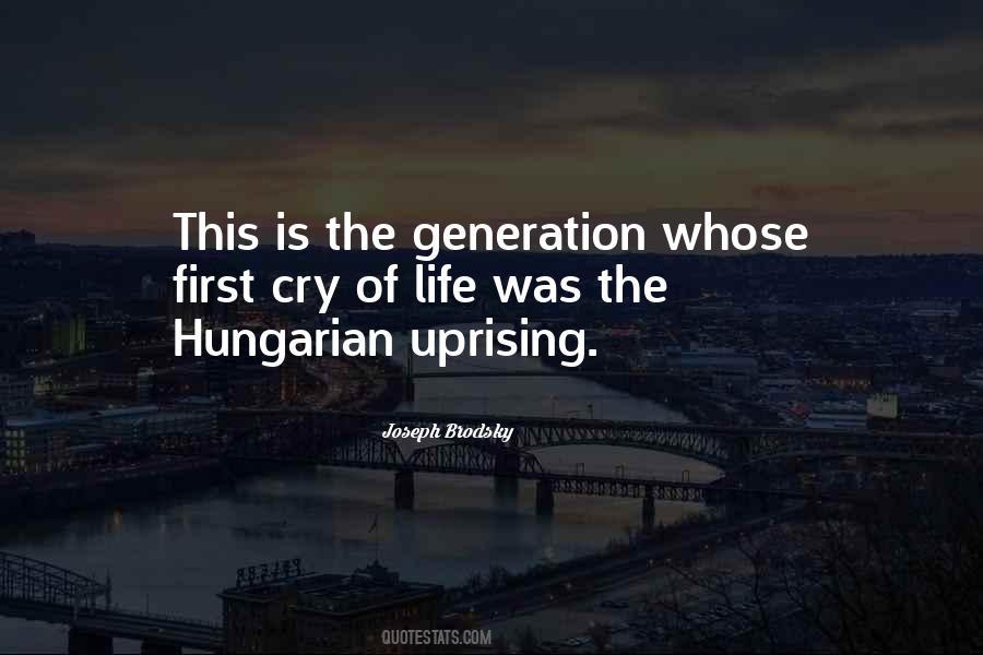 Hungarian Uprising Quotes #115490