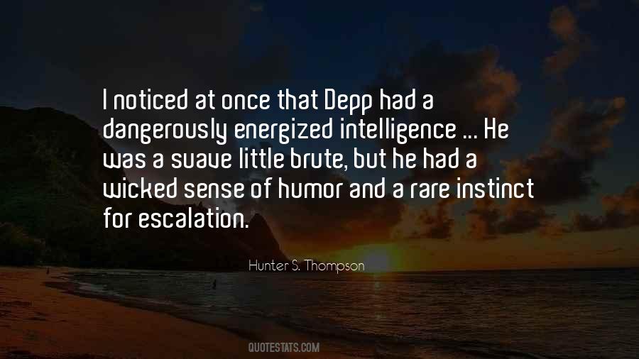 Hunter Thompson Quotes #325562