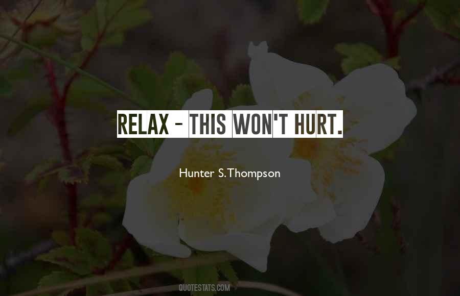 Hunter Thompson Quotes #34804