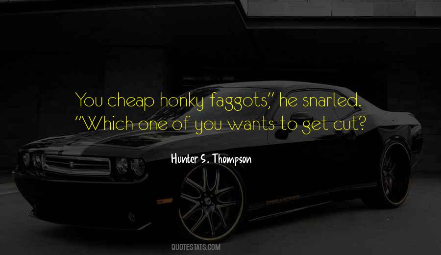 Hunter Thompson Quotes #69217