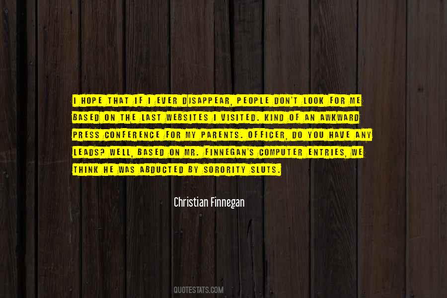 Quotes About Finnegan #1512486