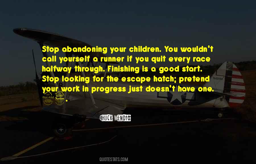 Quotes About Finishing Work #1436077