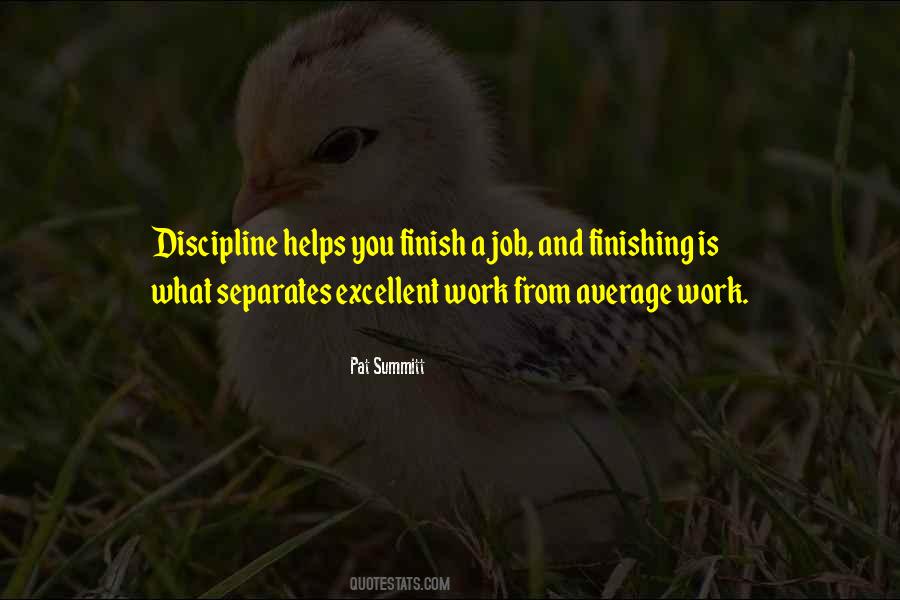 Quotes About Finishing Work #50593