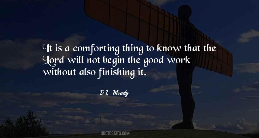 Quotes About Finishing Work #789568
