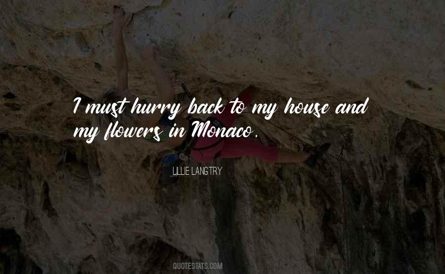 Hurry Back Quotes #379493