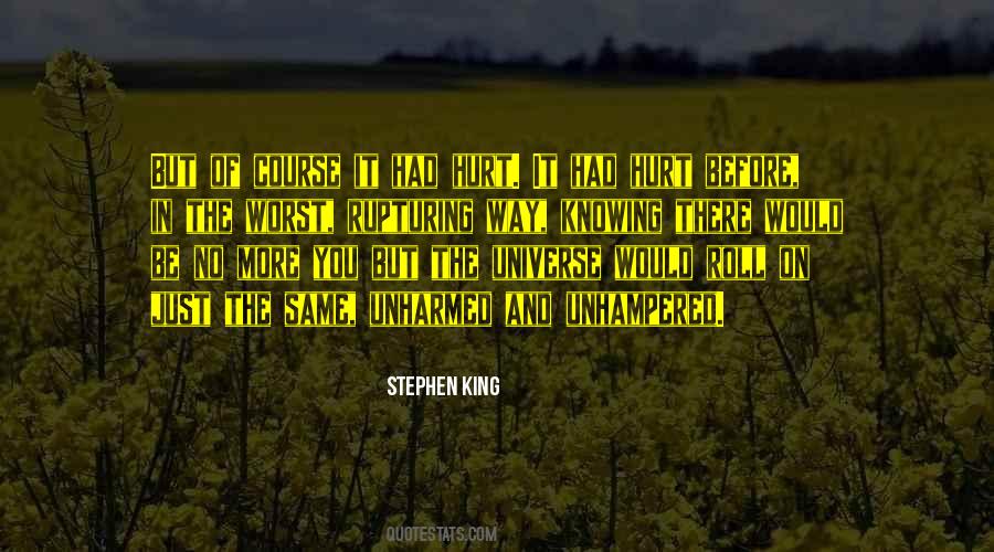 Hurt Before Quotes #400231