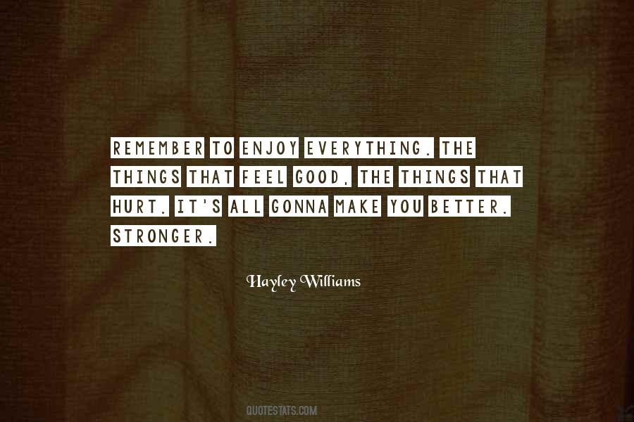 Hurt Before Quotes #6726
