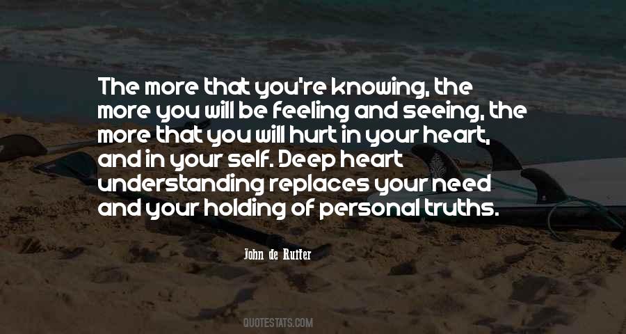 Hurt In The Heart Quotes #1010833