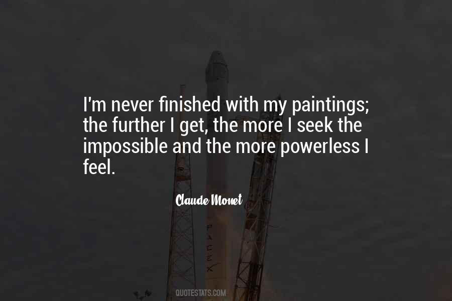 Quotes About Finishing A Painting #1041521