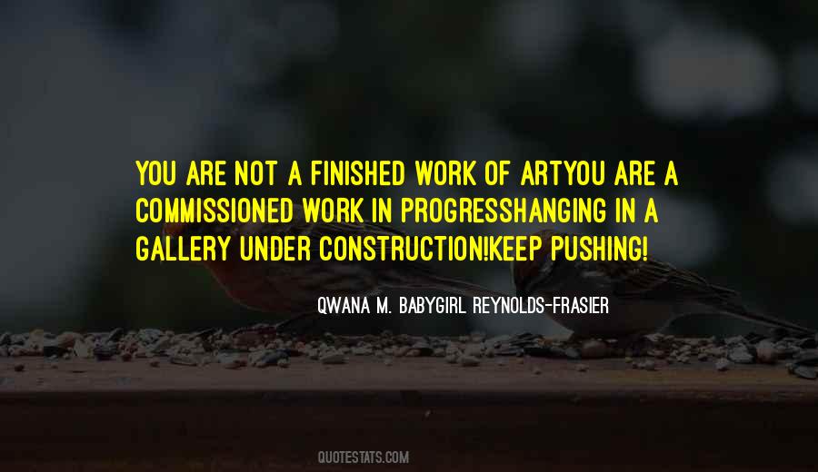 Quotes About Finished Work #1316808