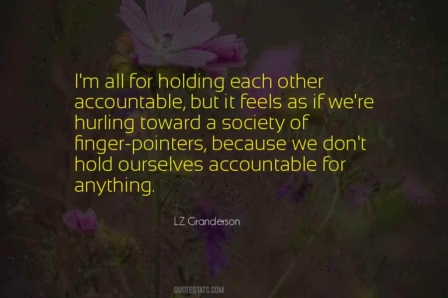 Quotes About Finger Pointers #1716130