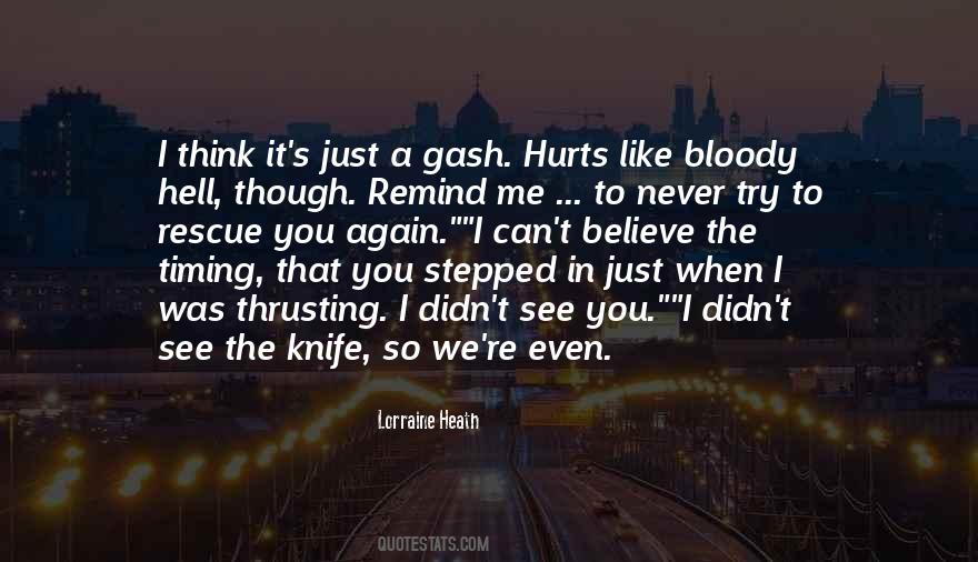 Hurts When Quotes #95452