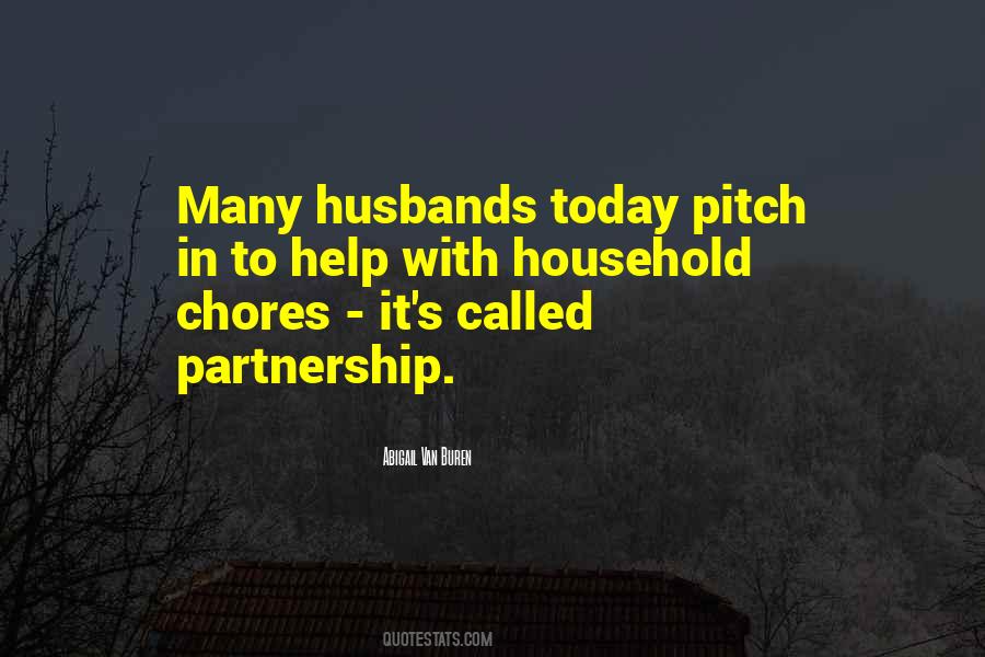 Husband Doing Chores Quotes #1581067