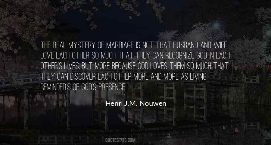 Husband God Quotes #33436