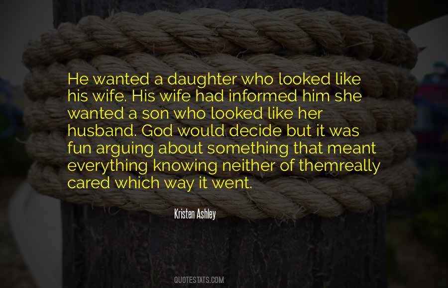 Husband Wife And Son Quotes #482547