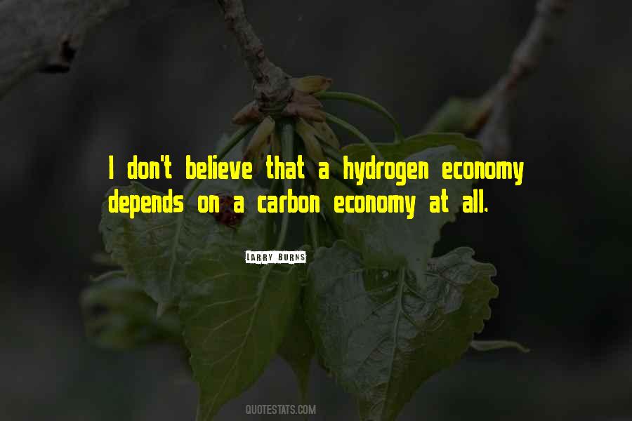 Hydrogen Economy Quotes #693812