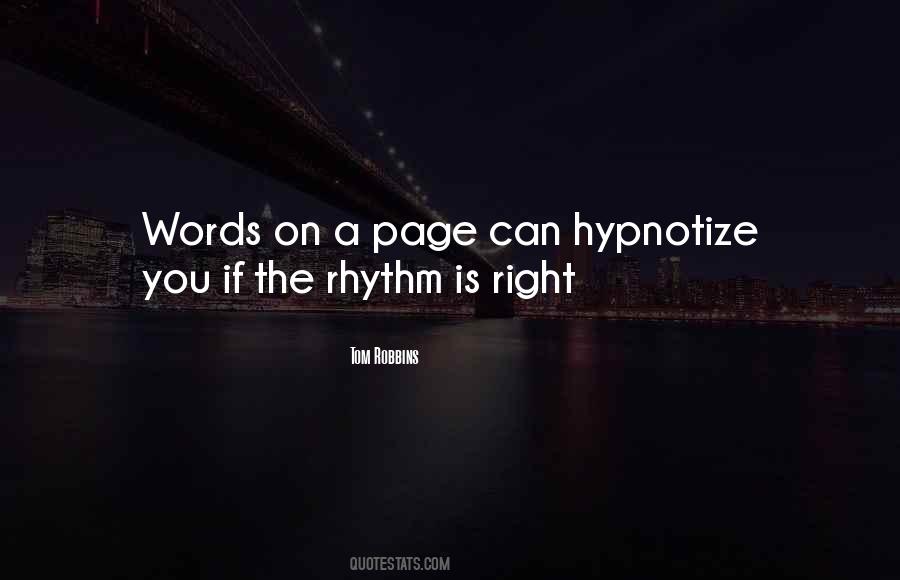 Hypnotize Quotes #196263