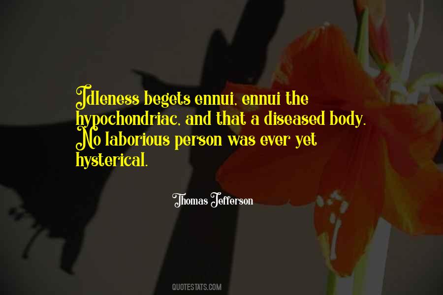 Hypochondriac Quotes #842242