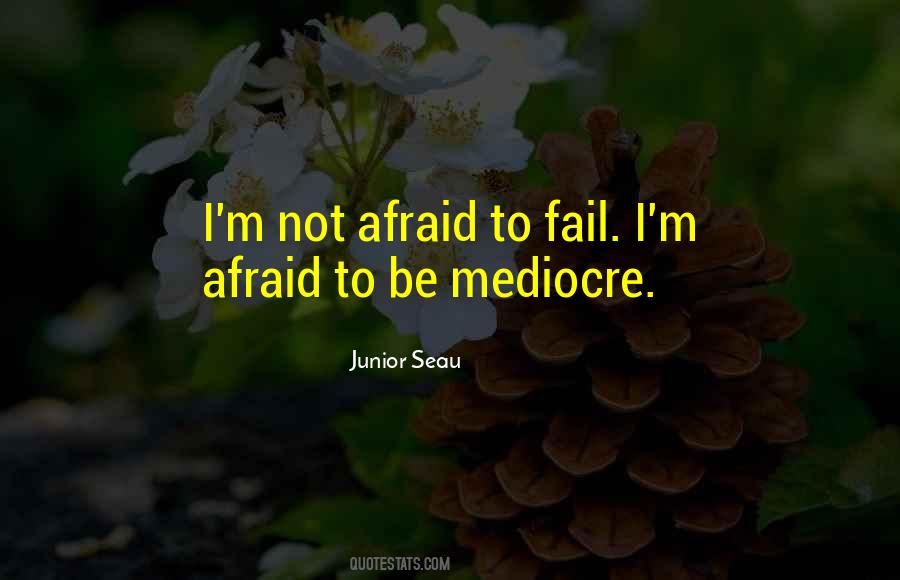 I ' M Not Afraid To Fail Quotes #1794874