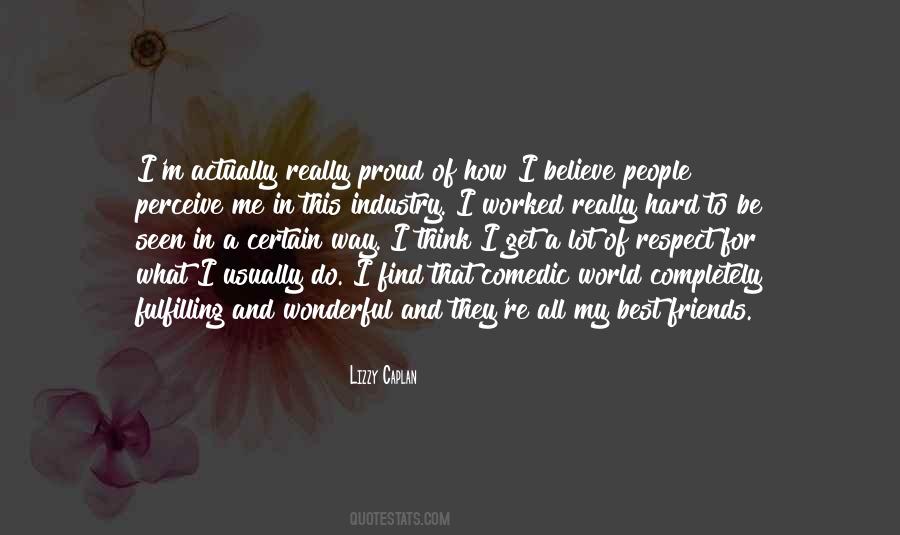 I ' M Proud Me Quotes #327247