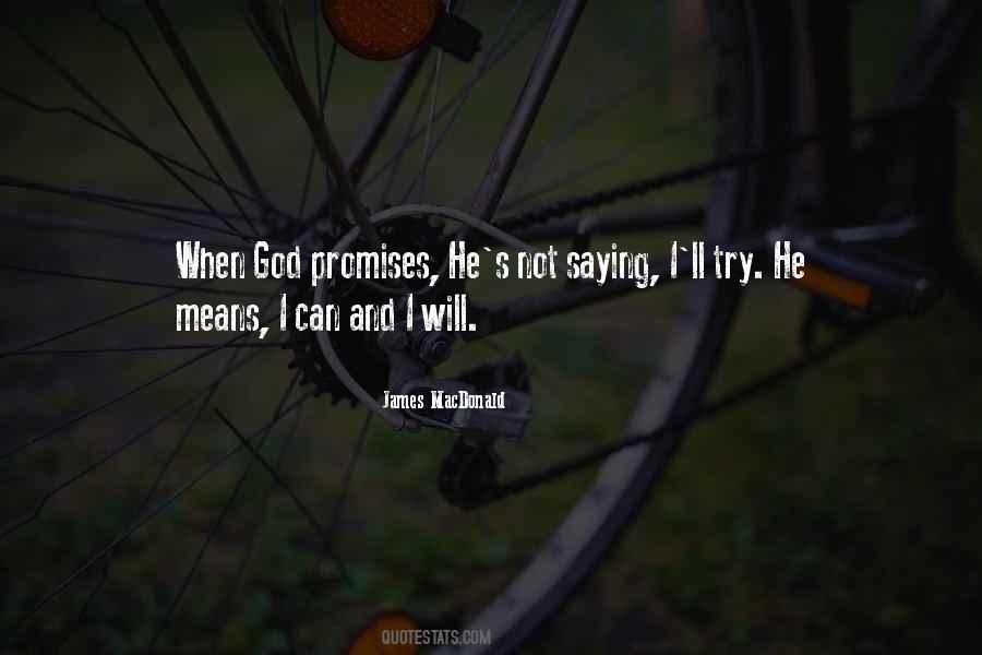 I Always Keep My Promises Quotes #15042