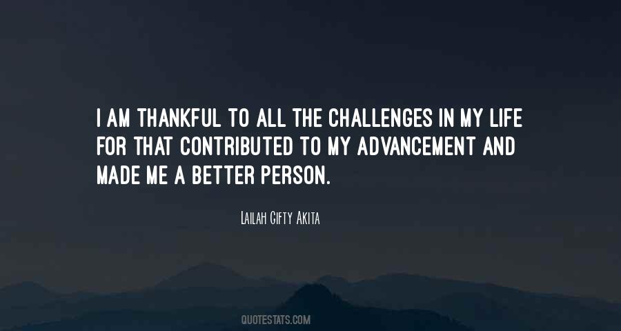 I Am A Better Person Quotes #346648