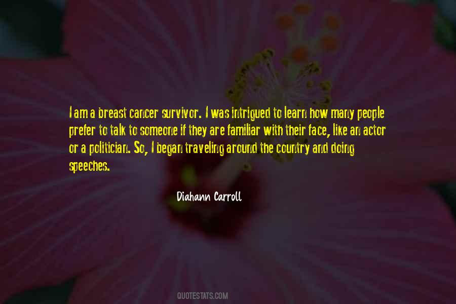 I Am A Breast Cancer Survivor Quotes #274307